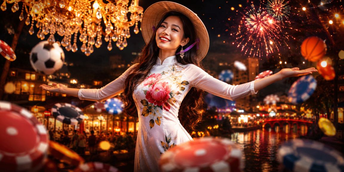 Người chơi tại Hà Nội đội nón lá theo dõi cược thể thao trong không gian thư giãn